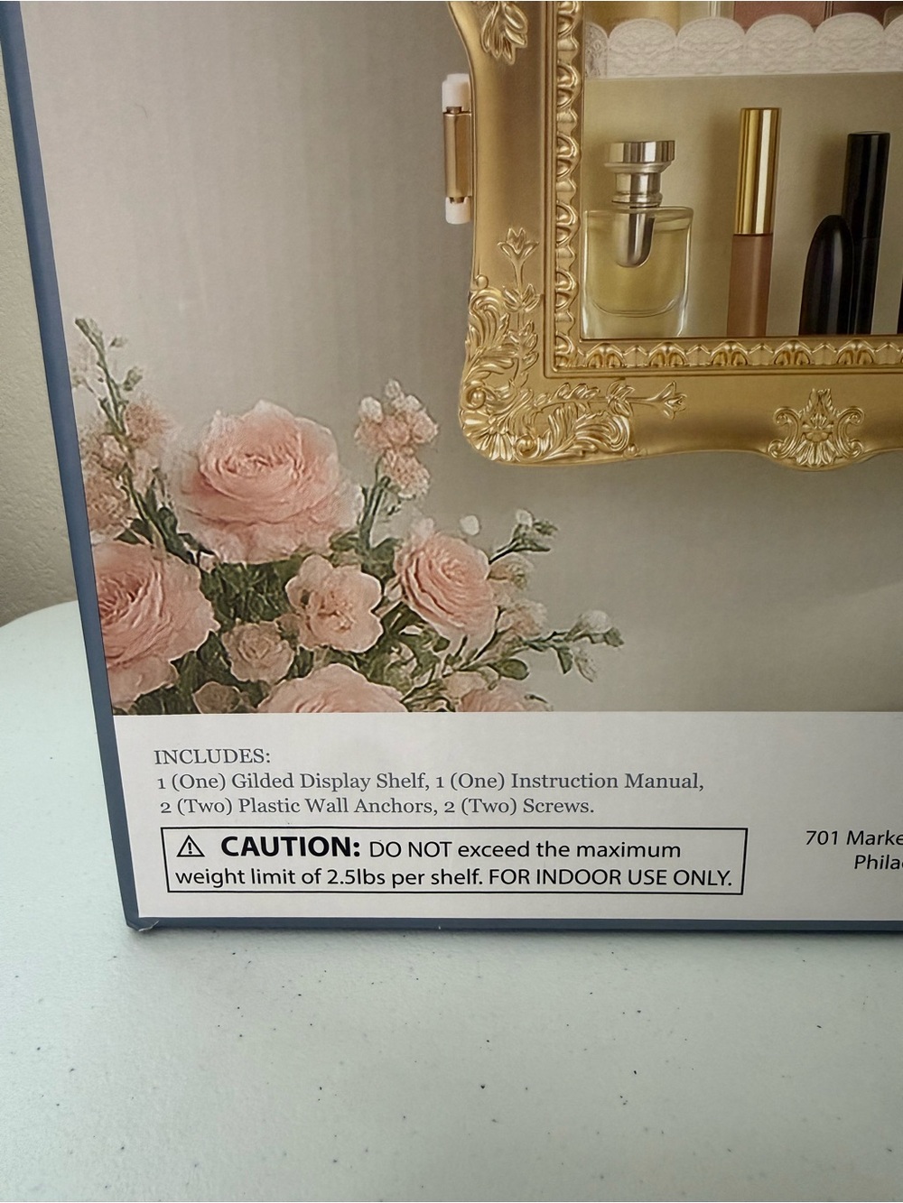 Gilded Display Shelf - Picture 4 of 7